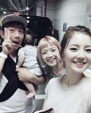 김재욱 아내 박세미, 안영미와 우연히 만났다…”MBC에서 보다니”