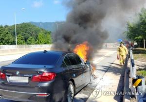 BMW 520d 승용차, 원주에서 또 불이 나…‘리콜 대상 BMW 차종 목록은?’