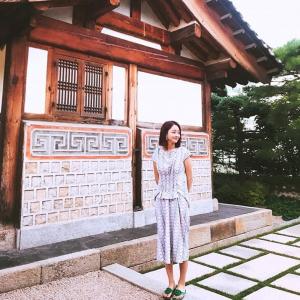 ‘서울메이트’ 서효림, 한옥집 앞에서 인증샷…“아름답다”