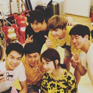 홍은희♥유준상, ‘집사부일체’ 멤버들과 인증샷…“보고 계세요?”