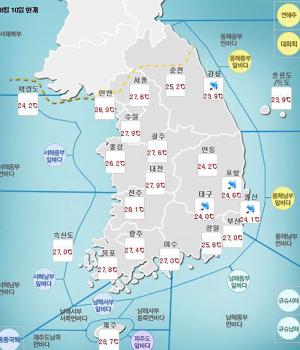 [오늘날씨] 10일 일부 지역 소나기, 전국적 폭염 경보 발령…‘무더위 언제까지’