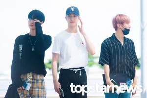 [UHD포토] 워너원(Wanna One) 이대휘-라이관린-윤지성, ‘훈훈한 비주얼’ (공항패션)