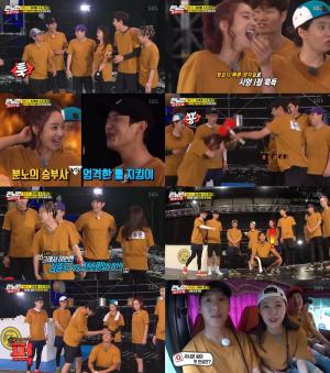 ‘런닝맨’ 곽시양, 서효림 뽕망치 게임-김종국 이마 때리기 ‘융통성無 FM남’