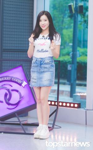 [HD포토] 베리굿(BerryGood) 태하, ‘수줍은 손가락하트’