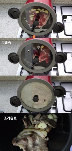 ‘삼겹살 굽는 기계’ 통돌이 오븐 실제 사용 모습은?