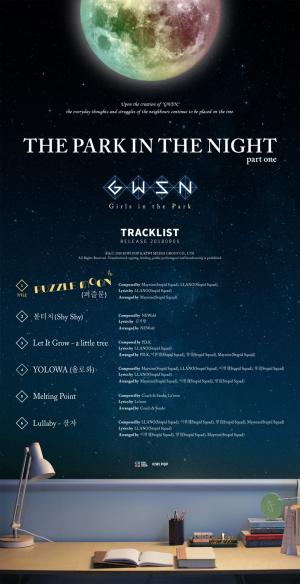 공원소녀(GWSN), 데뷔곡은 ‘Puzzle Moon’…첫 앨범 트랙리스트 공개