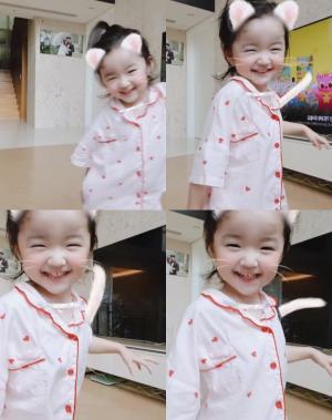 인교진 아내 소이현, 집에서 찍은 딸 하은이 영상 공개 ‘엄마 닮은 미소’