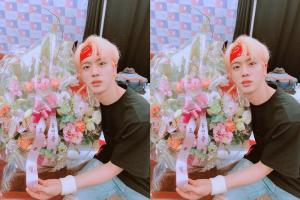 방탄소년단(BTS) 정국,  꽃 같은 얼굴로 “조용필 선생님 너무 감사합니다”
