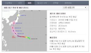 [기상특보] 제21호 태풍 ‘제비(JEBI)’, 예상 경로? “일본 관통할 것으로 전망”