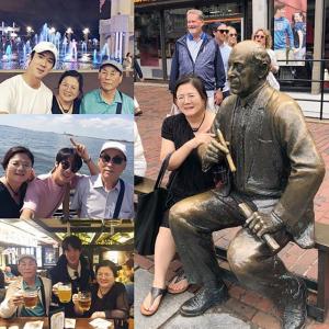 ‘미스터 션샤인(선샤인)’ 유연석, 부모님과 함께한 미국 여행...‘효자 구동매’