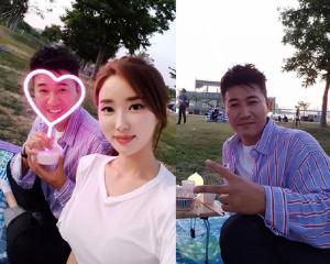 ‘연애의 맛’ 김종민-황미나, 한강데이트 포착…‘종미나 커플’