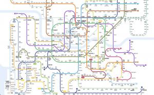 지하철 노선도, 한국 위치한 수도권-부산-대구-광주-대전 지역 노선도는?
