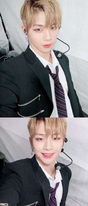 강다니엘, 옷핀 귀걸이 의미는?…“저는 당신을 차별하지 않아요”