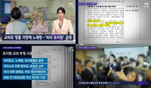 ‘JTBC 뉴스룸’ 비리 유치원, 유치원장 교비로 ‘성인용품에 아들 연기학원 비용까지’