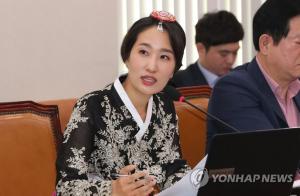 김수민-손혜원 의원, 국정감사장에 한복 입고 등장…“한복의 다양성 존중해야”
