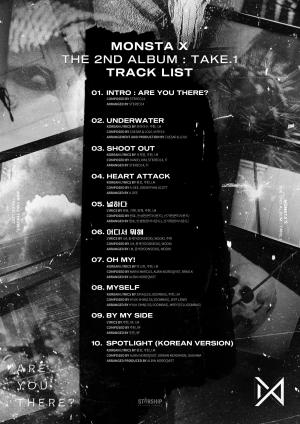 몬스타엑스(MONSTA X), 트랙리스트 공개…타이틀 ‘Shoot Out’과 멤버 자작곡 등 총 10곡 수록