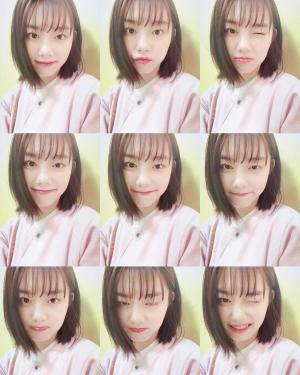 “러블리 핑크”…김소혜, 9분할 가득한 귀여움