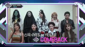 ‘엠카운트다운’ 트와이스, 다음주 컴백! 신곡 제목은 ‘YES or YES’…“더 깜찍·러블리해졌나요?” 할로윈 분장 ‘시선 강탈’ 