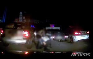 ‘경찰관 폭행’ 한밤 만취운전자, 40km 도주극 끝에 검거