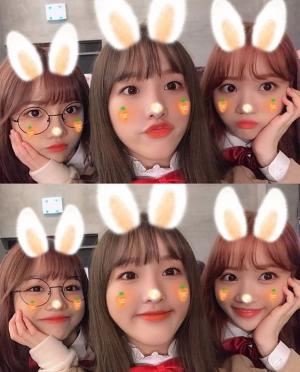 아이즈원(IZ*ONE) 조유리-최예나-김채원, 깜찍한 토끼로 변신…‘매혹적인 라비앙로즈와는 다른 매력’