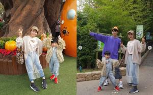 최현준♥신소이, 아들 윤우와 함께한 근황…‘놀이동산 찾은 행복한 최신가족’