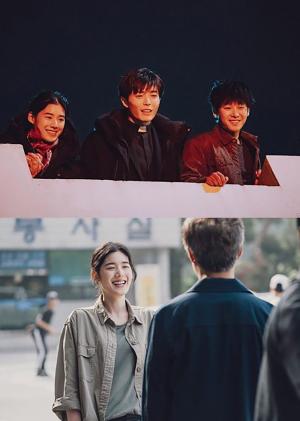 ‘손 더 게스트(손 the guest)’ 정은채, 김재욱-김동욱과의 비하인드 컷 공개