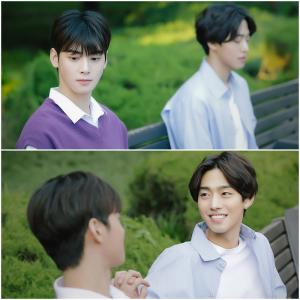 ‘탑매니지먼트’ 아스트로(ASTRO) 차은우, 안효섭과 함께 브로맨스 케미…‘훈훈한 둘’