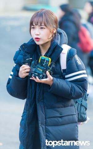 [HD포토] 위키미키(Weki Meki) 최유정, ‘열일하는 얼굴 근육’ (2019수능)