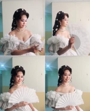 ‘엘리자벳’ 옥주현, 아름다운 황후의 드레스 자태…‘옥엘리의 기품’
