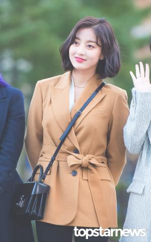 [HD포토] 트와이스(TWICE) 지효, ‘자기주장 강한 이목구비’ (뮤직뱅크)