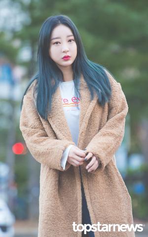 [HD포토] 이엑스아이디(EXID) 혜린, ‘날씨가 많이 춥네요’ (뮤직뱅크)