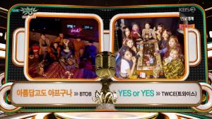 ‘뮤직뱅크’ 트와이스 vs 비투비 1위 후보, ‘YES or YES’-‘아름답고도 아프구나’ 대결