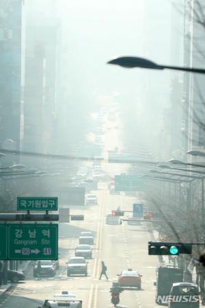 초미세먼지 ‘나쁨’…중국발 오염물질 韓 유입