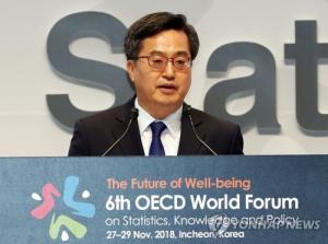 OECD 세계포럼 개막, 이번 주제는 ‘미래의 웰빙’…김동연 “국민의 삶의 질 가장 중요”