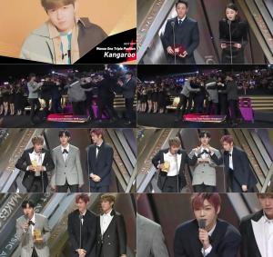 ‘2018 마마(MAMA) 홍콩’ 워너원(Wanna One) 트리플포지션(강다니엘-김재환-박우진), ‘베스트 유닛상’ 수상…“워너블 사랑합니다”