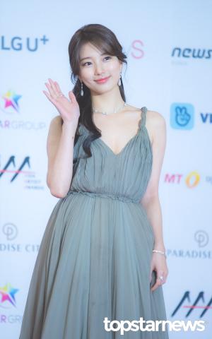 [HD포토] 수지, ‘자기주장이 강한 아름다움’ (2018 AAA)