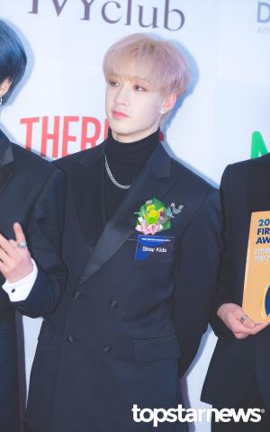 [HD포토] 스트레이 키즈(Stray Kids) 방찬, ‘벚꽃 소년’ (퍼스트브랜드 대상)