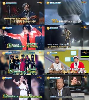 ‘차달남’ 감성노래 1위~4위, 퀸 The Show Must Go on-엑스재팬(X-Japan) Tears-마이클 잭슨 Scream-에릭 클랩튼 Tears in Heaven