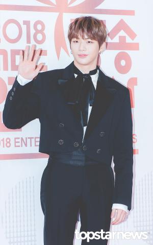 [HD포토] 워너원(Wanna One) 강다니엘, ‘시상식 참석했어요’ (2018MBC연예대상)