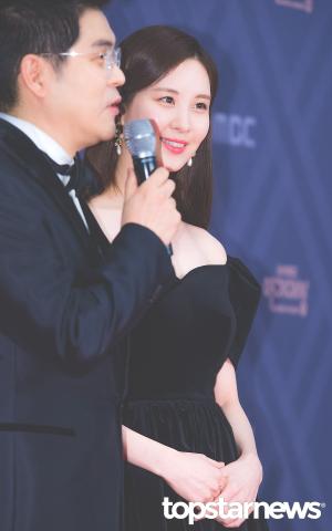 [HD포토] 소녀시대(SNSD) 서현, ‘사랑스러운 미소’ (2018MBC연기대상)