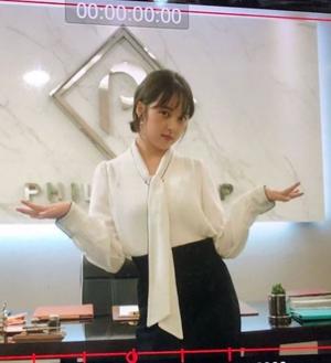 JTBC 금토드라마 ‘스카이캐슬(SKY캐슬)’ 김혜나 역 김보라, 웹드라마 ‘피어나’ 촬영 중인 모습 공개