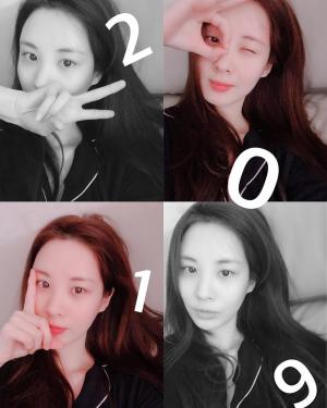 소녀시대 서현(서주현), 2019년 새해 반겨…“복 많이많이 받으세요”