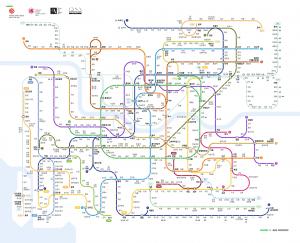 지하철 노선도, 수도권 노선 크게보기…‘청량리 분당선 연장 적용’