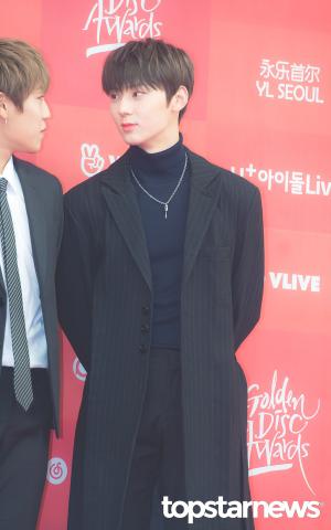 [HD포토] 워너원(Wanna One) 황민현, ‘치명적인 눈빛’ (골든디스크)