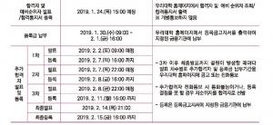 조선대학교, 정시모집 합격자 발표…‘등록금 납부 기간 및 납부 장소는?’