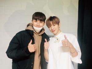 “서준이 행님 감사해요”…워너원(Wanna One) 강다니엘, 박서준과 빛나는 투 샷 공개