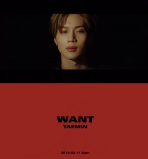 ‘11일 컴백’ 샤이니(SHINee)태민, 두 번째 솔로 ‘WANT’로 돌아온다…‘무브병 이을까?’