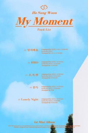 하성운, 미니 앨범 ‘My Moment’ 트랙리스트 공개…전곡 작사·작곡