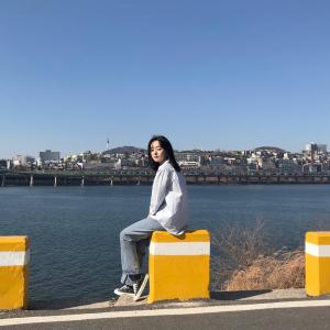 배우 박세완, 탁 트인 한강에서 힐링 중…‘한 폭의 그림’