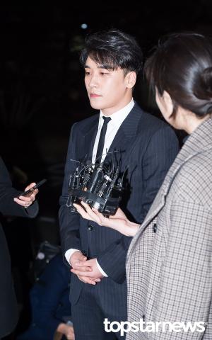 [HD포토] 빅뱅(BigBang) 승리, ‘기자의 질문에 굳은 표정’ (버닝썬)